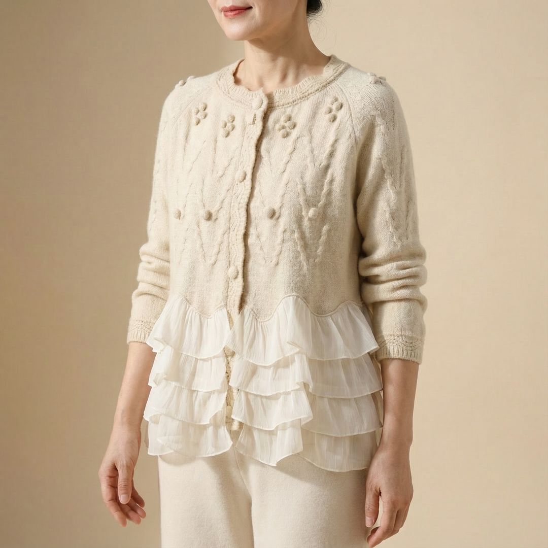 Meadowbrook Ruffle Cardigan