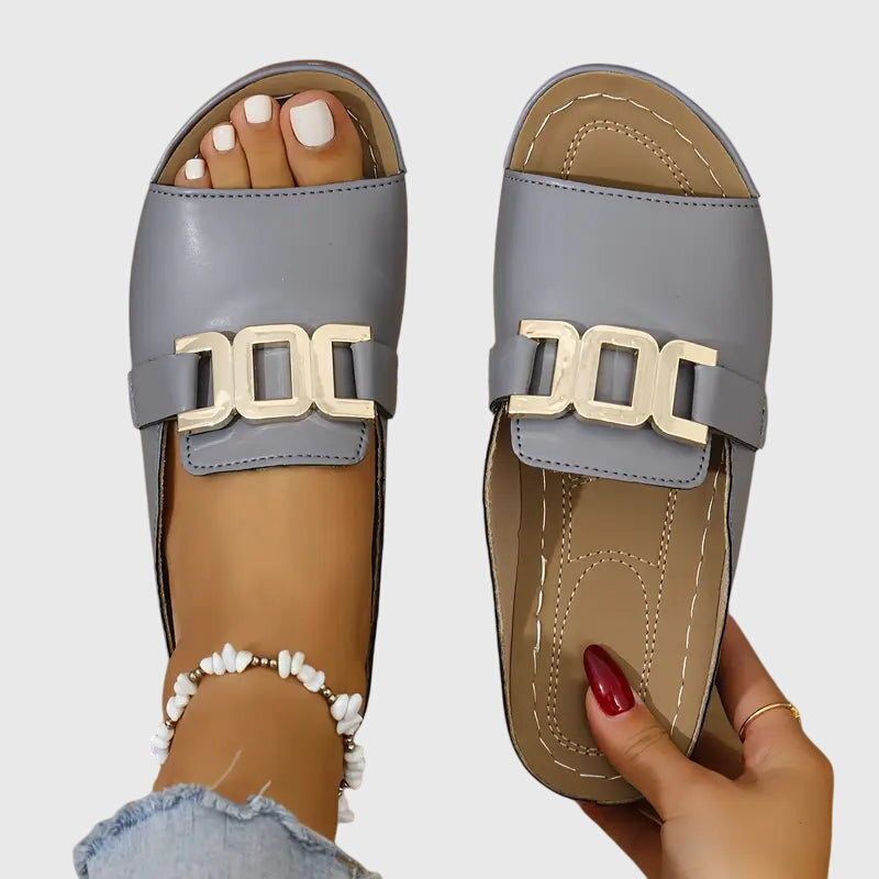 Seaside Buckle Sandals