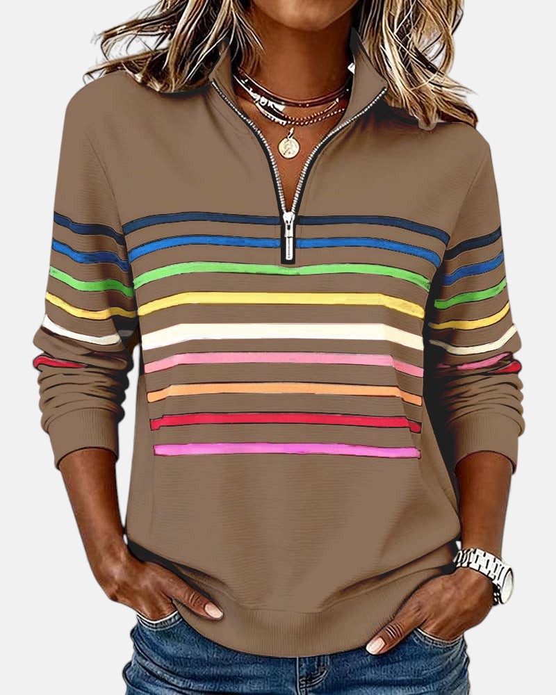 The Sierra Sunrise Zip Sweatshirt