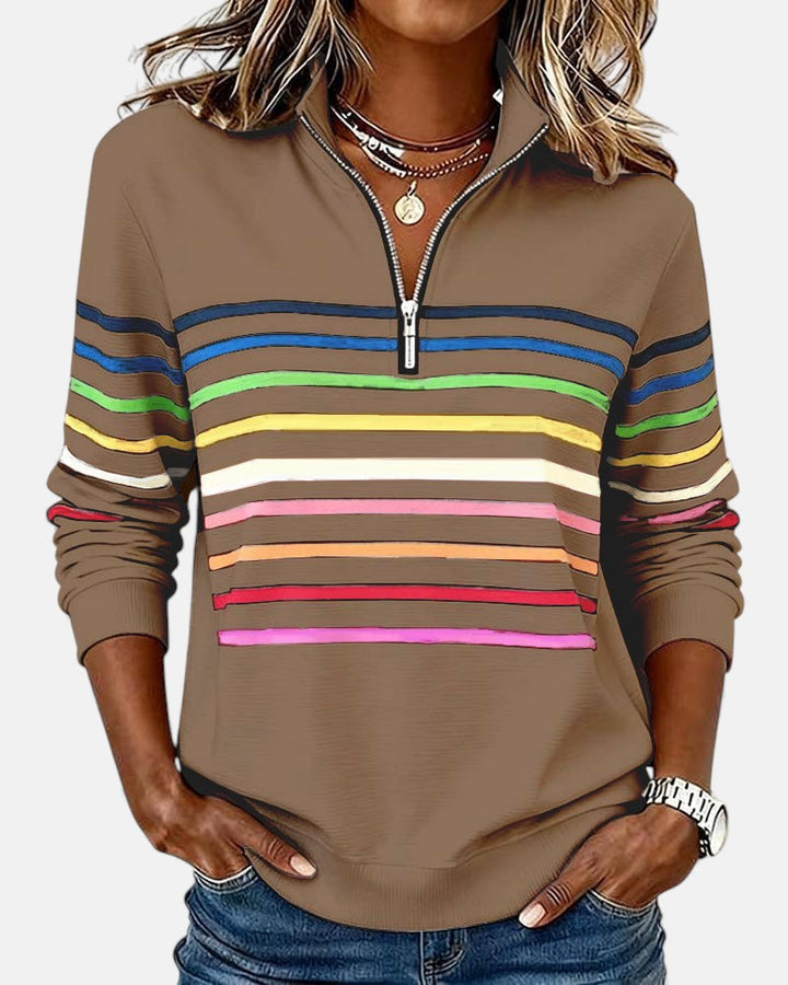 The Sierra Sunrise Zip Sweatshirt