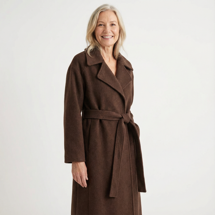 The Alderwood Belted Overcoat