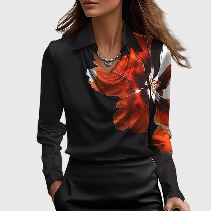 Sierra Cascade Satin Blouse
