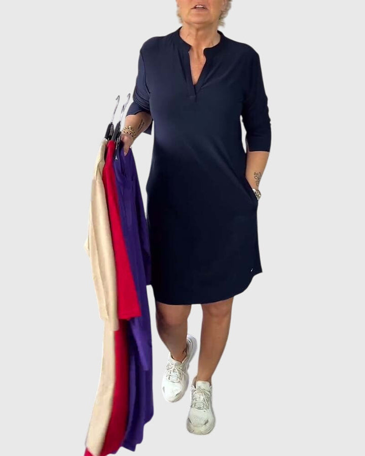 Katherine V-Neck Dress