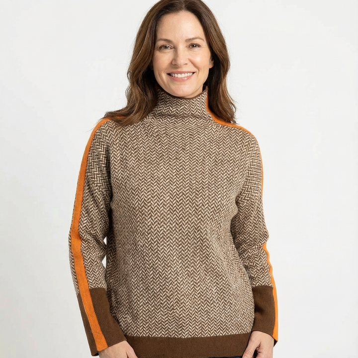 The Sierra Ridge Mockneck Sweater
