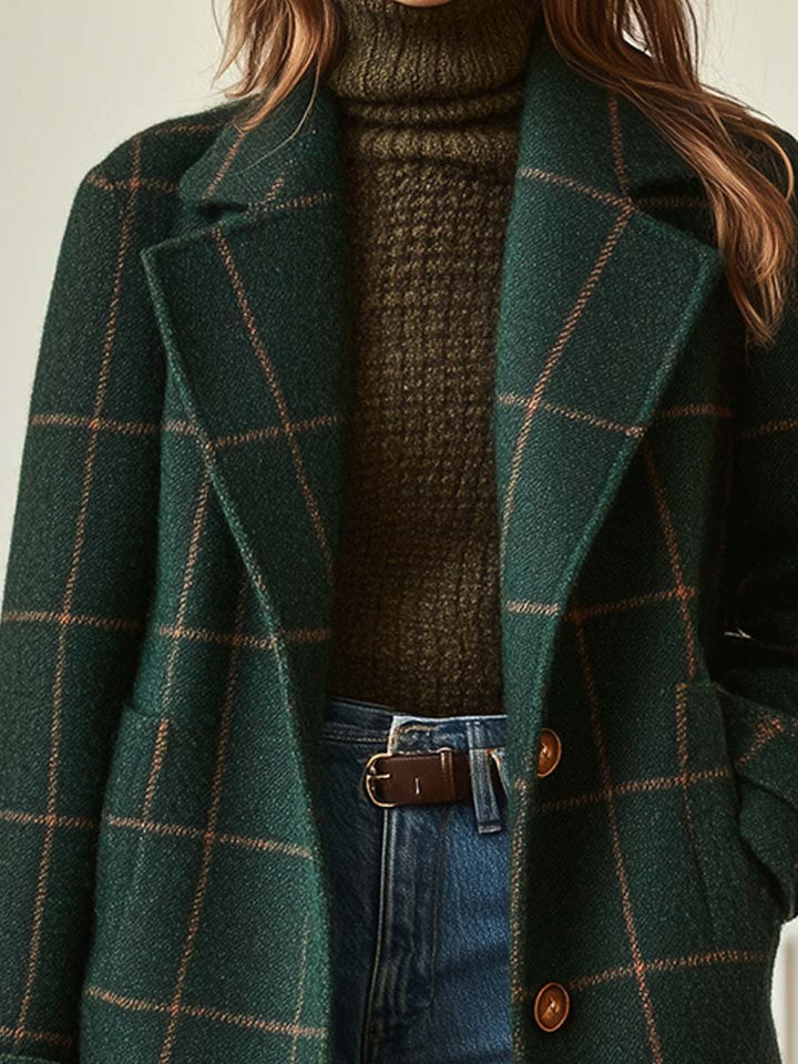 The Montclair Plaid Coat