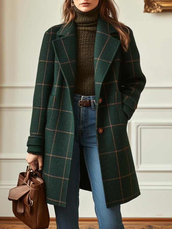 The Montclair Plaid Coat