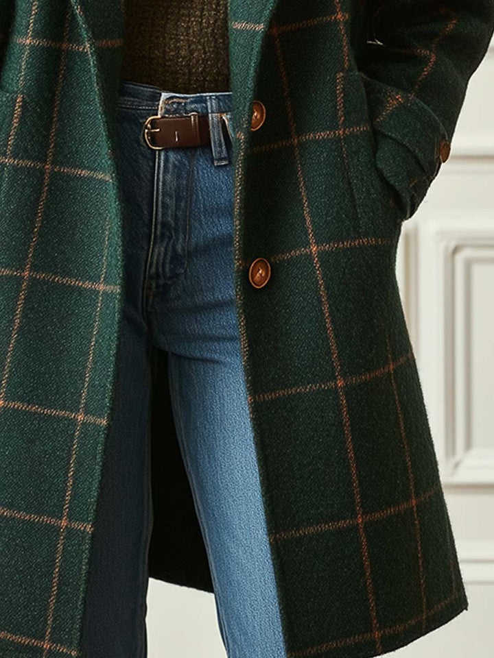 The Montclair Plaid Coat